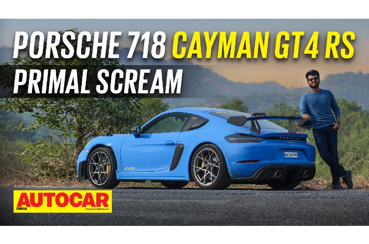 Porsche 718 Cayman GT4RS 
