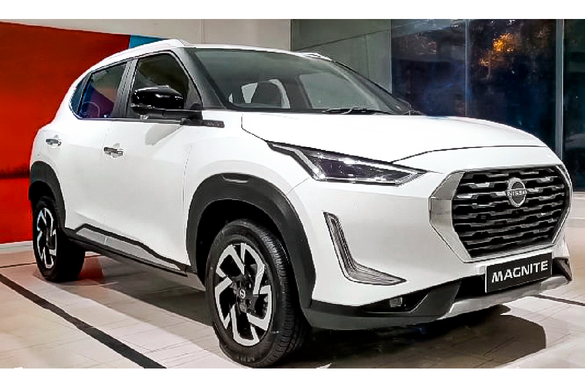 Nissan Magnite front quarter 