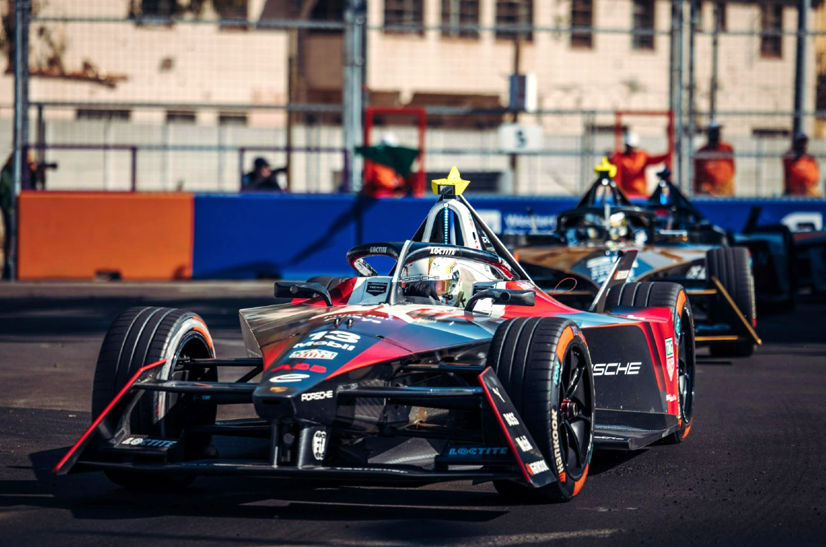 Porsche's Antonio Felix da Costa at Cape Town E-Prix