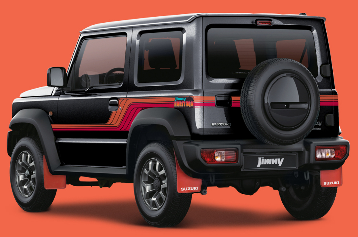Suzuki Jimny Heritage edition rear