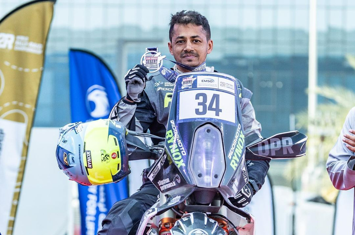 Ashish Raorane 2023 Abu Dhabi Desert Challenge