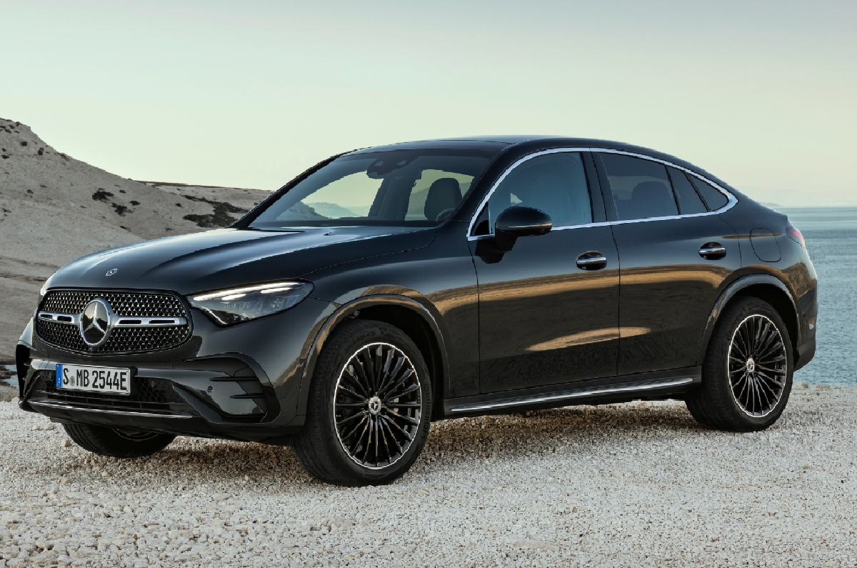 2023 Mercedes Benz GLC Coupe Breaks Cover, Offers Plug-in-Hybrid