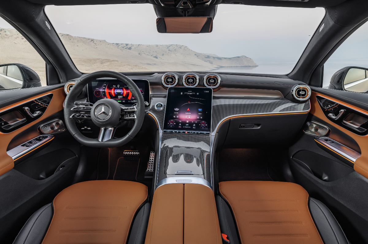 Mercedes-Benz GLC Coupe interior