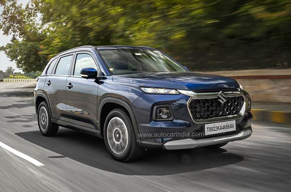 Maruti Suzuki Grand Vitara front quarter
