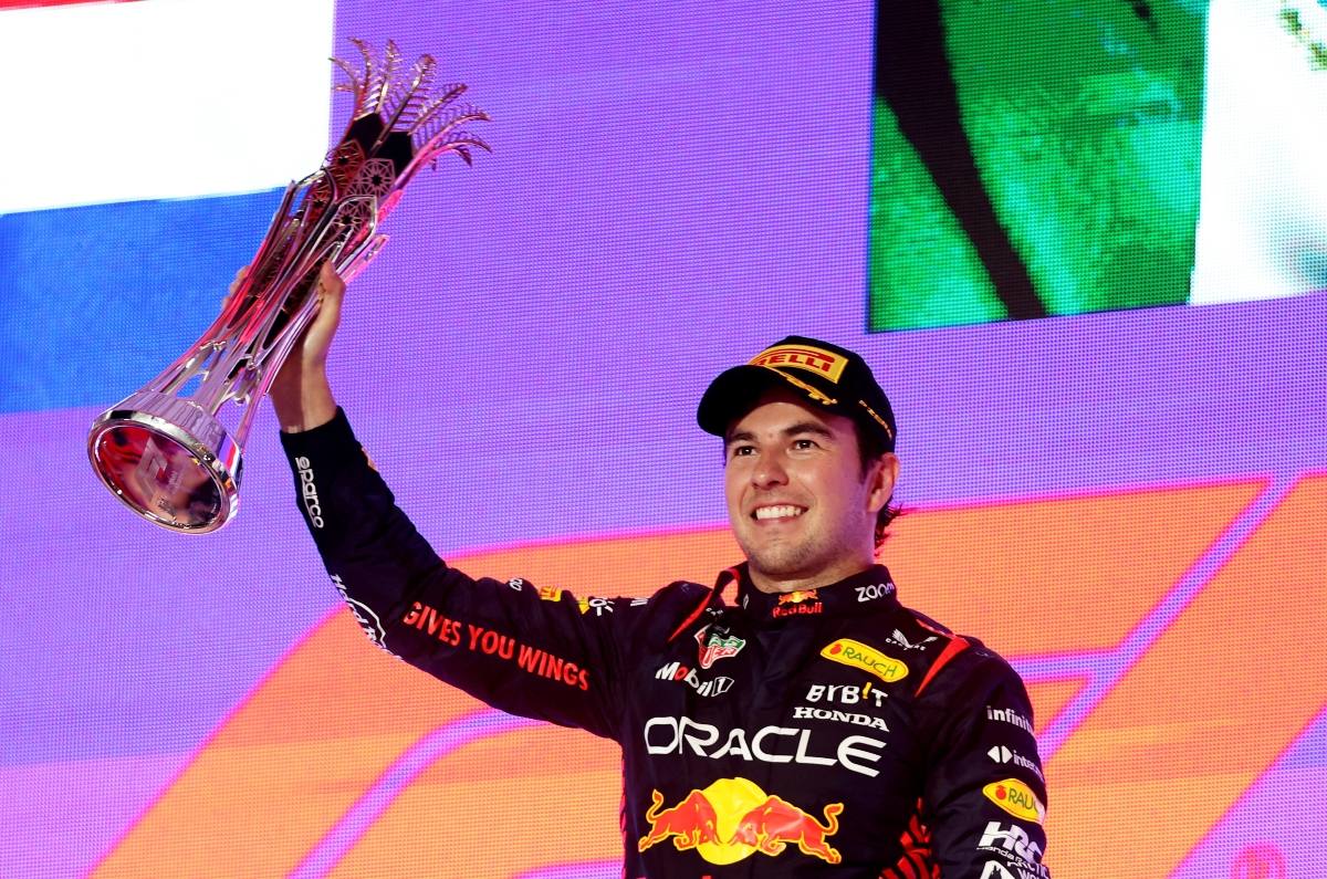 2023 F1 Saudi Arabian GP winner Sergio Perez