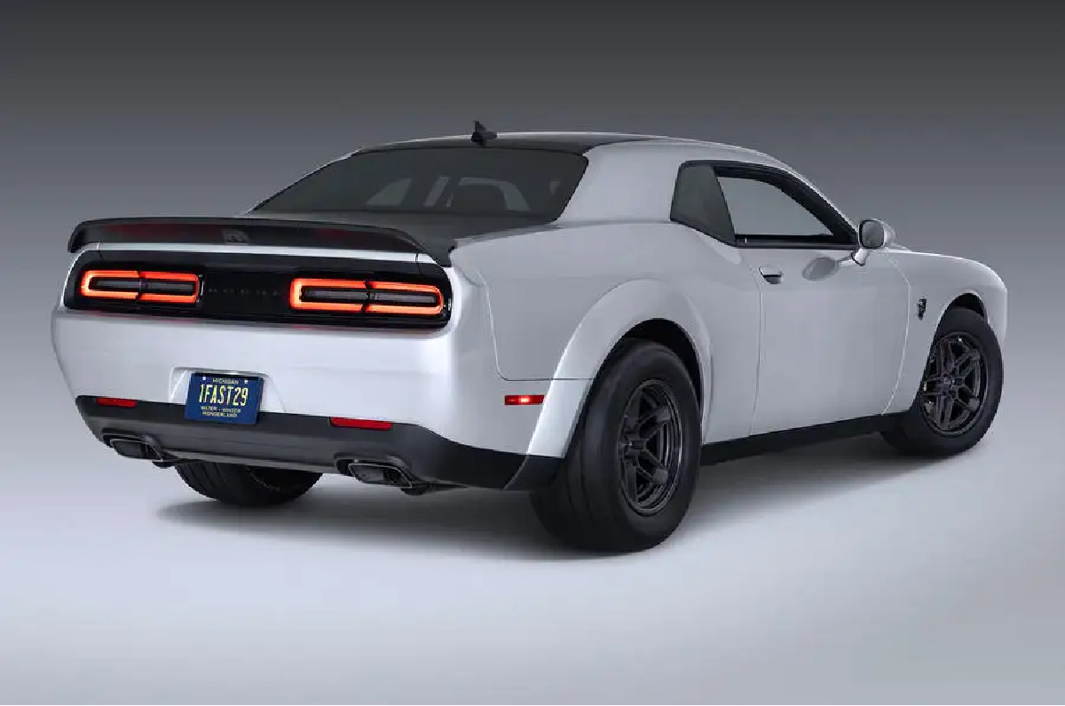 Dodge Challenger SRT Demon 170 rear