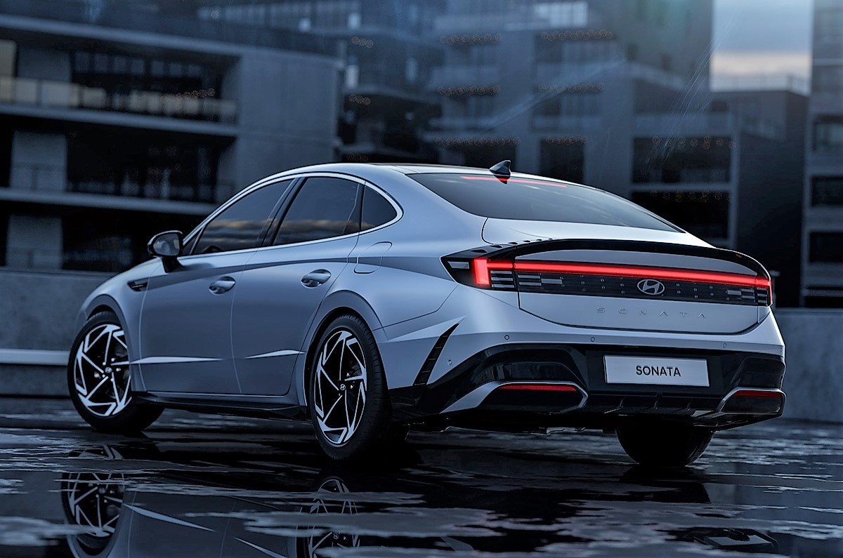 Hyundai Sonata facelift rear