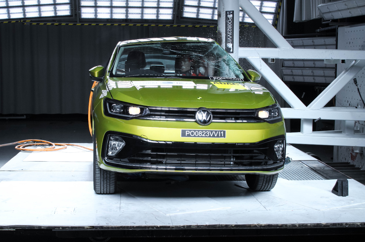 Skoda Slavia, VW Virtus price, NCAP crash test results, five star rating
