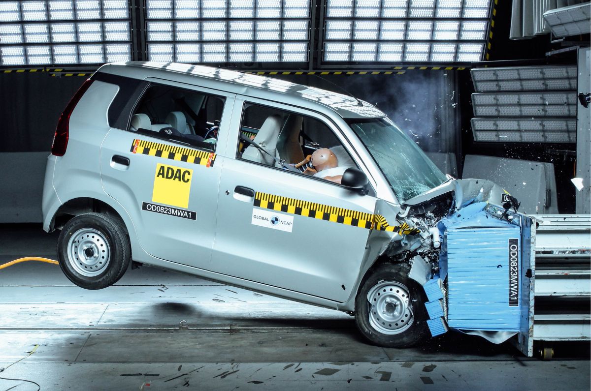 Maruti Suzuki Wagon R GNCAP crash test