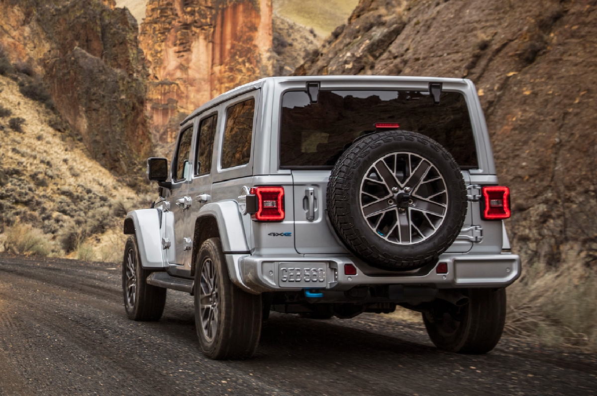 Jeep Wrangler facelift rear