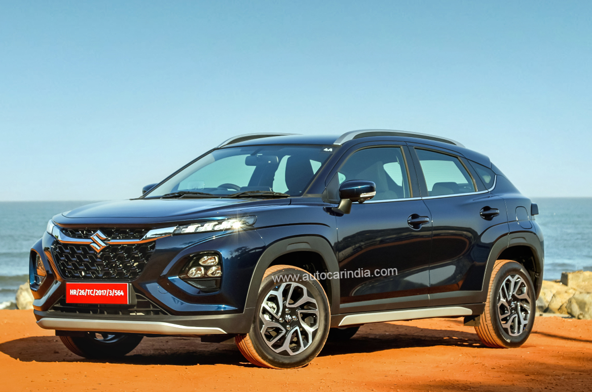 Maruti Suzuki Fronx front quarter 