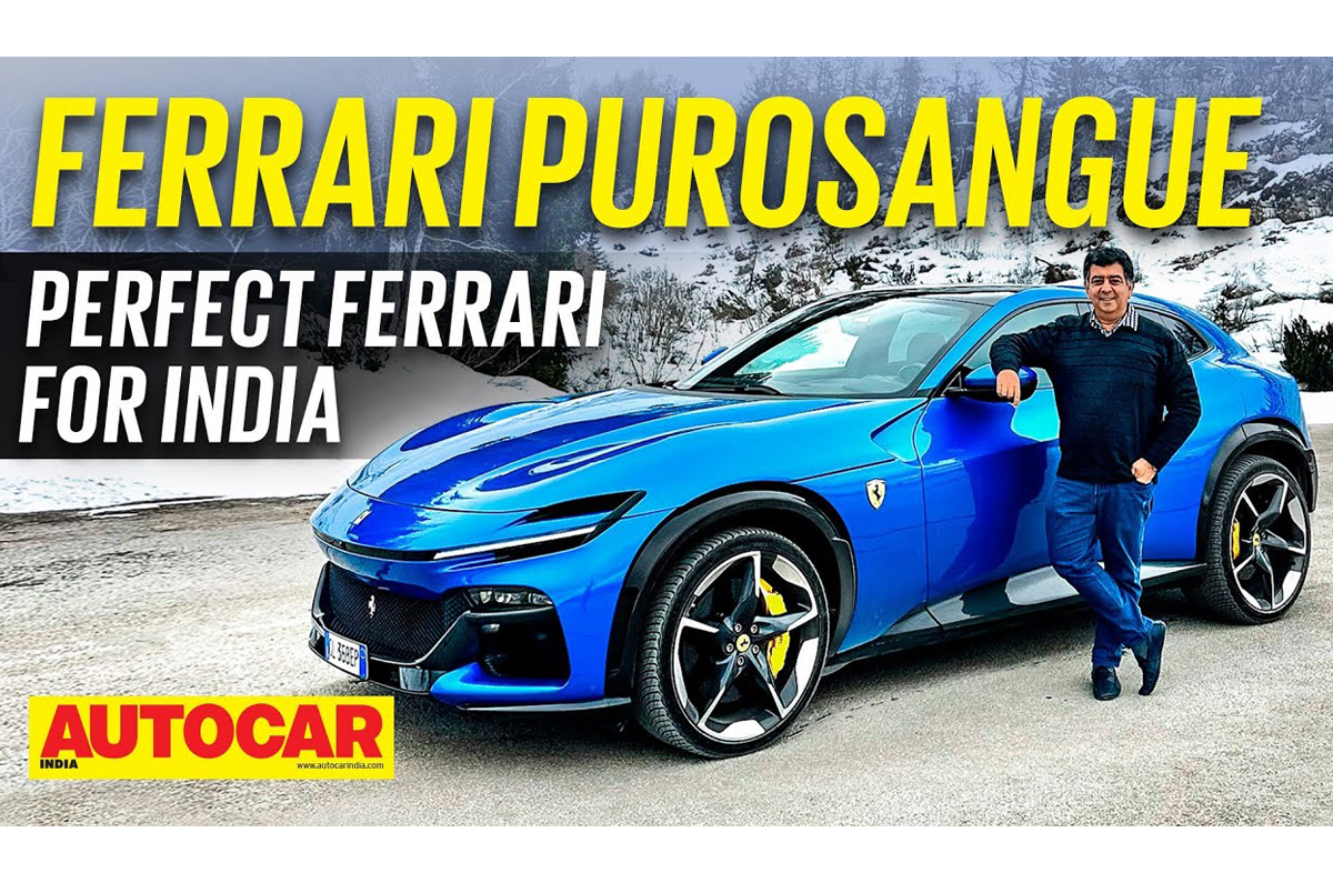 Ferrari Purosangue video review