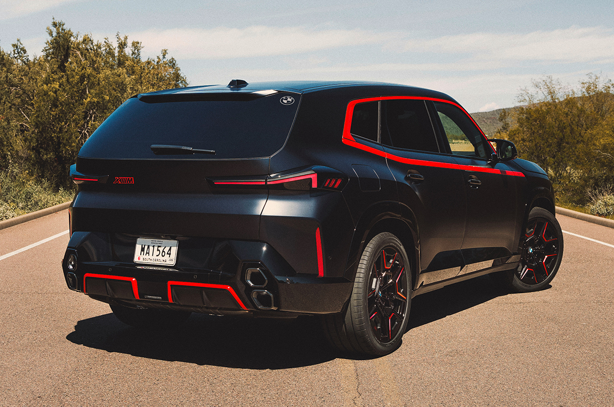 BMW XM Label Red rear