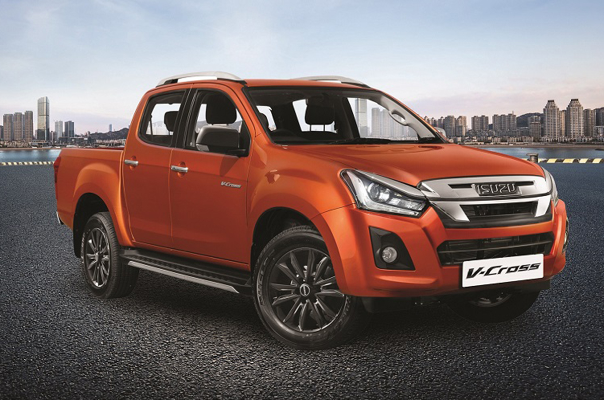Isuzu D-Max V-Cross front quarter