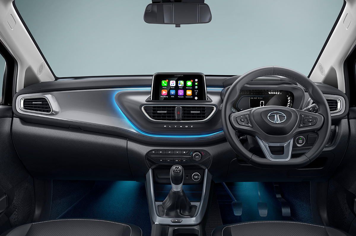 Tata Altroz CNG interior