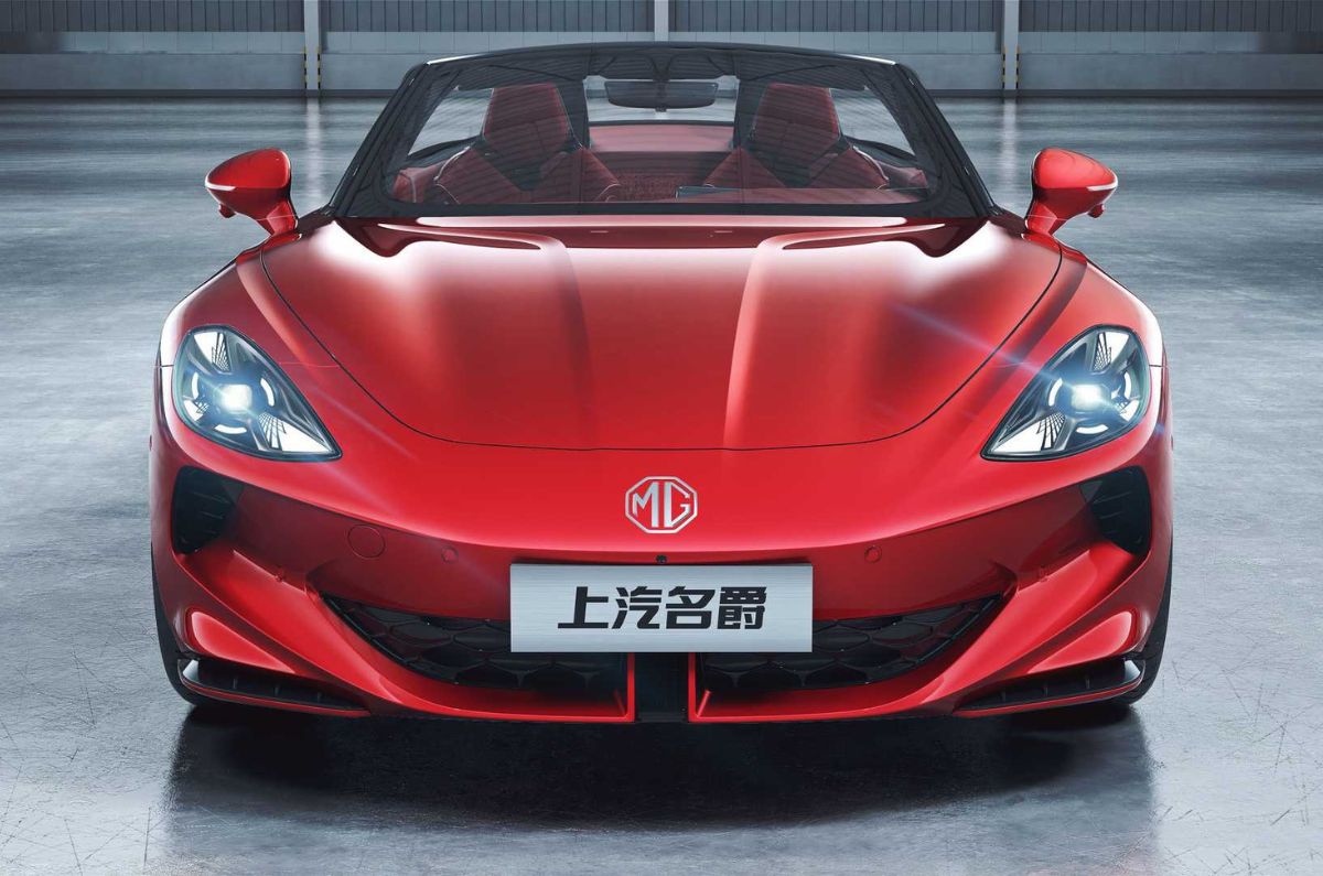 MG Cyberster EV front