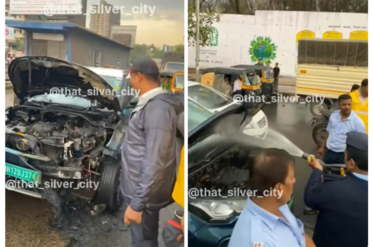 Tata Nexon EV fire
