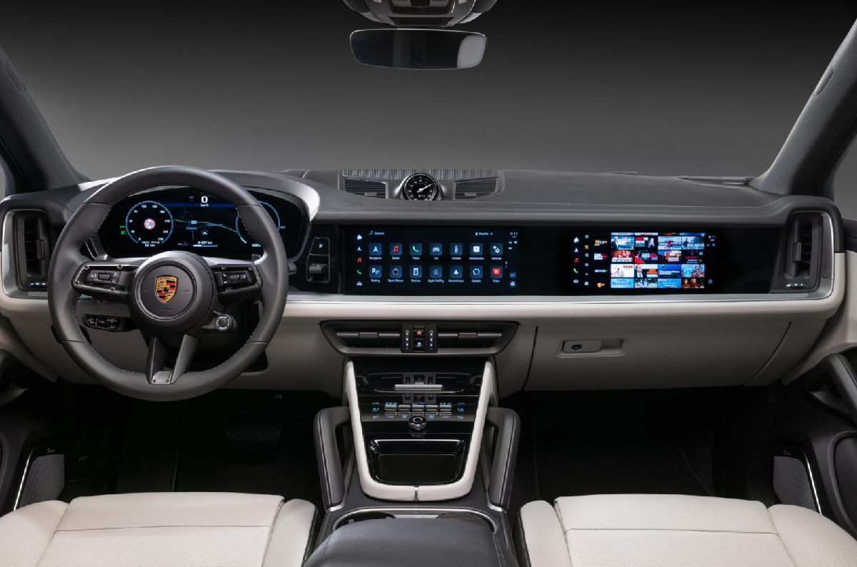 Porsche Cayenne facelift interior