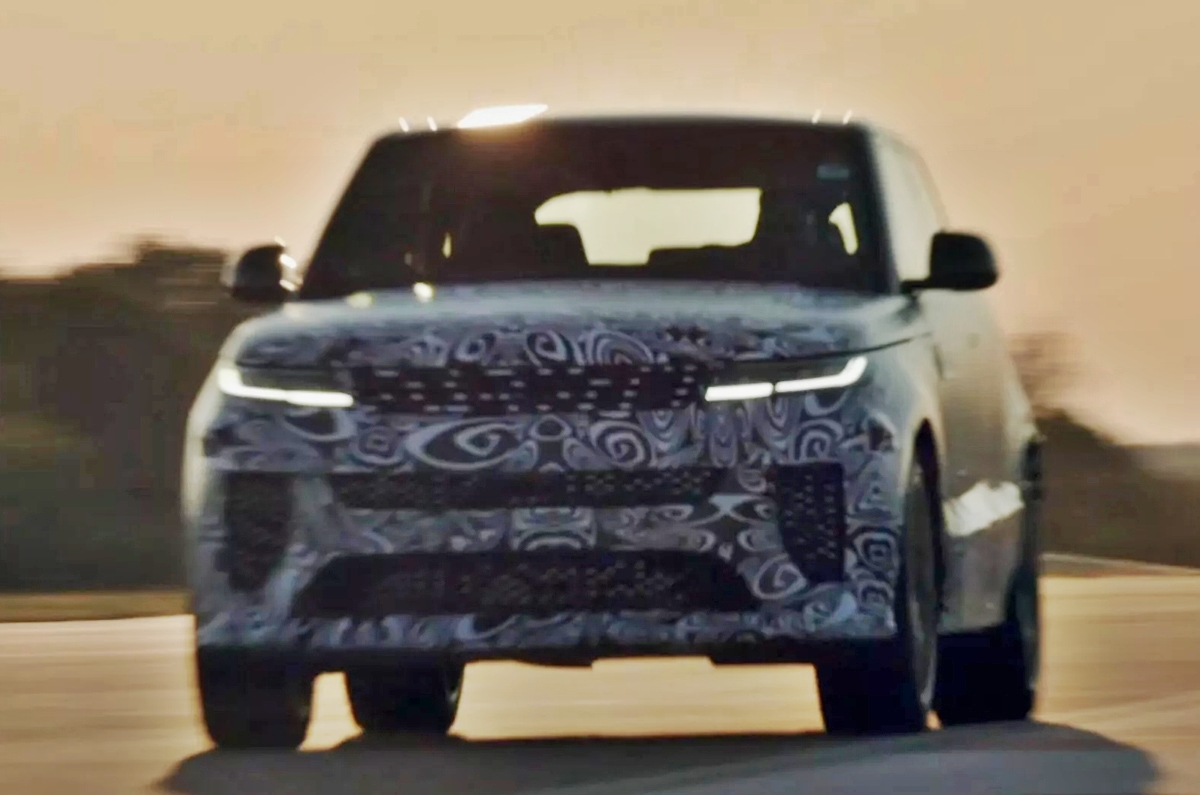 Range Rover Sport SV teaser