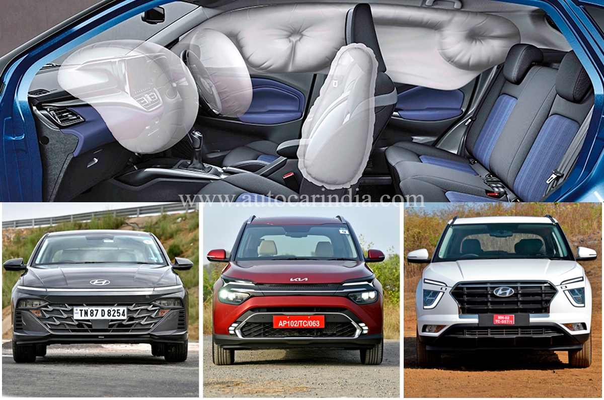 Most affordable cars, SUVs with six airbags