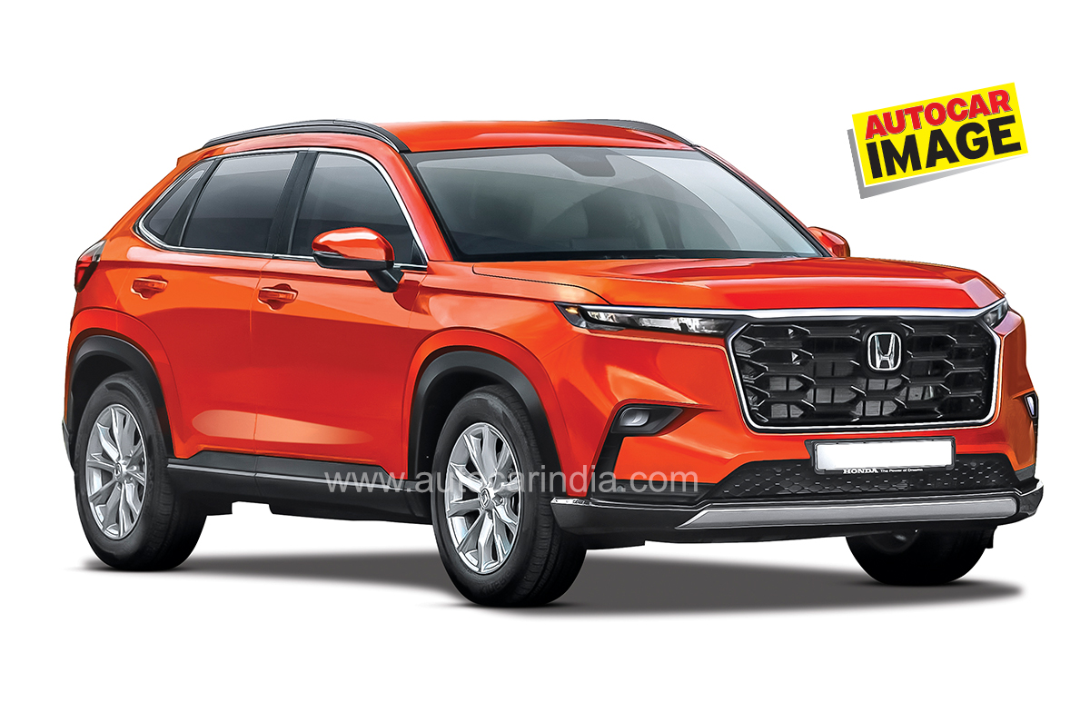 Honda SUV front quarter render