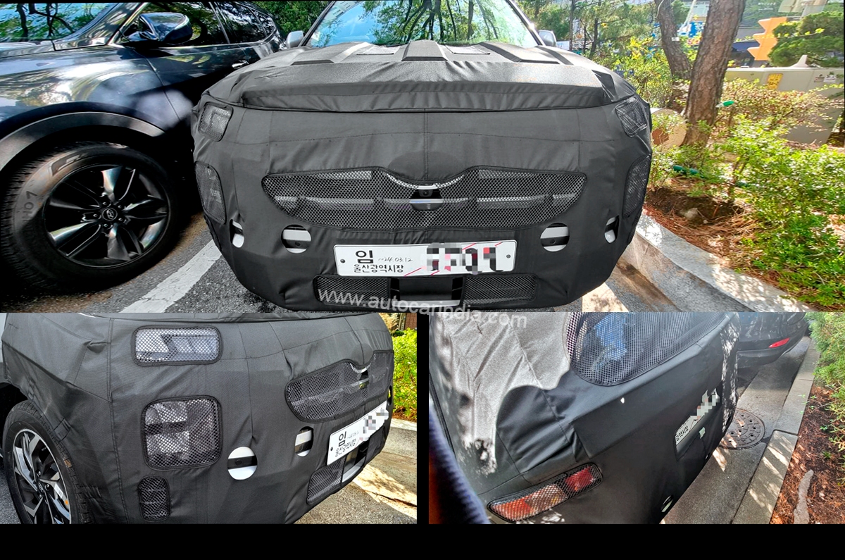 Hyundai Creta facelift spy shots