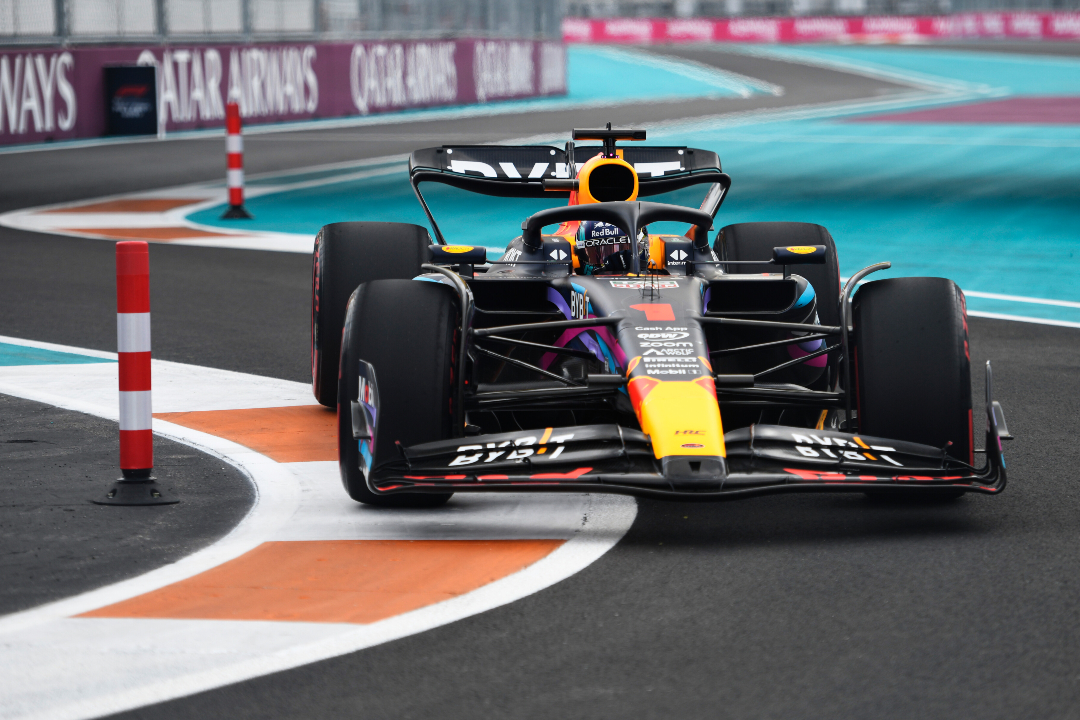 2023 F1 Miami GP winner Max Verstappen
