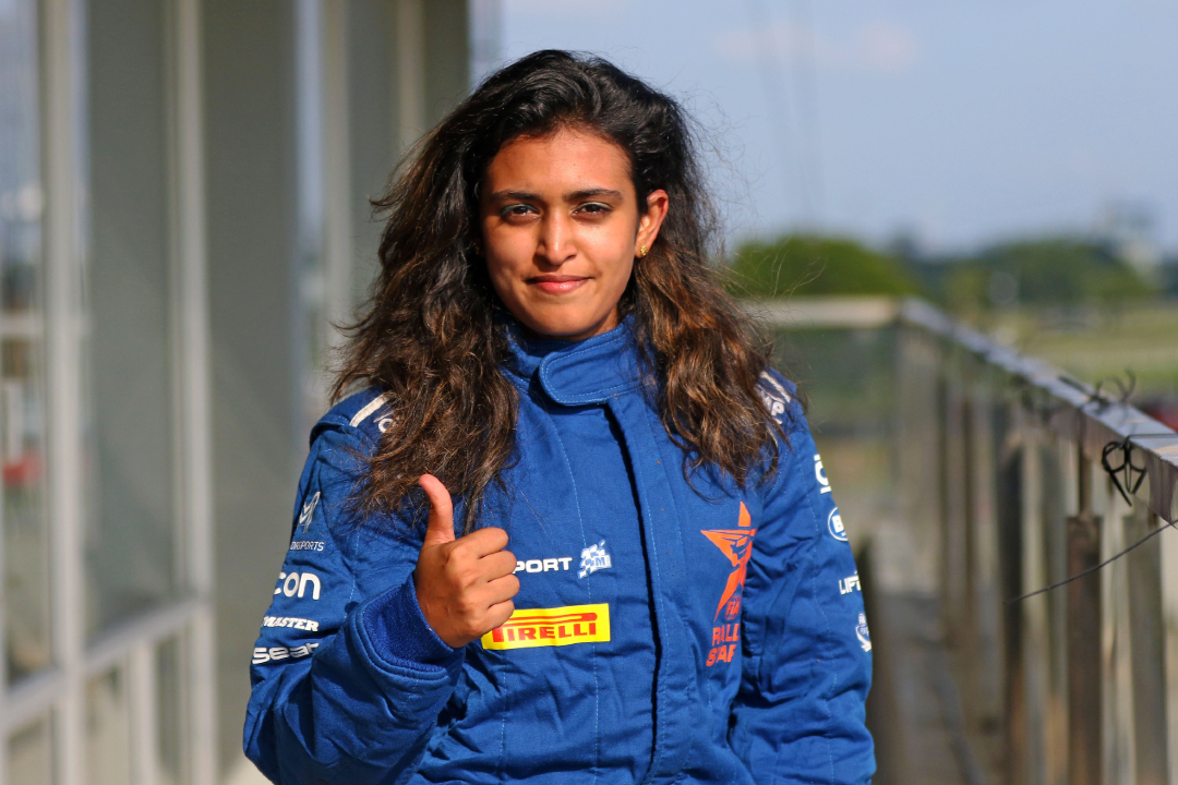 Gowda represented India at the FIA Rally Star Women