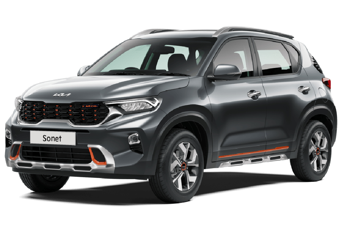 Kia Sonet Aurochs Edition front
