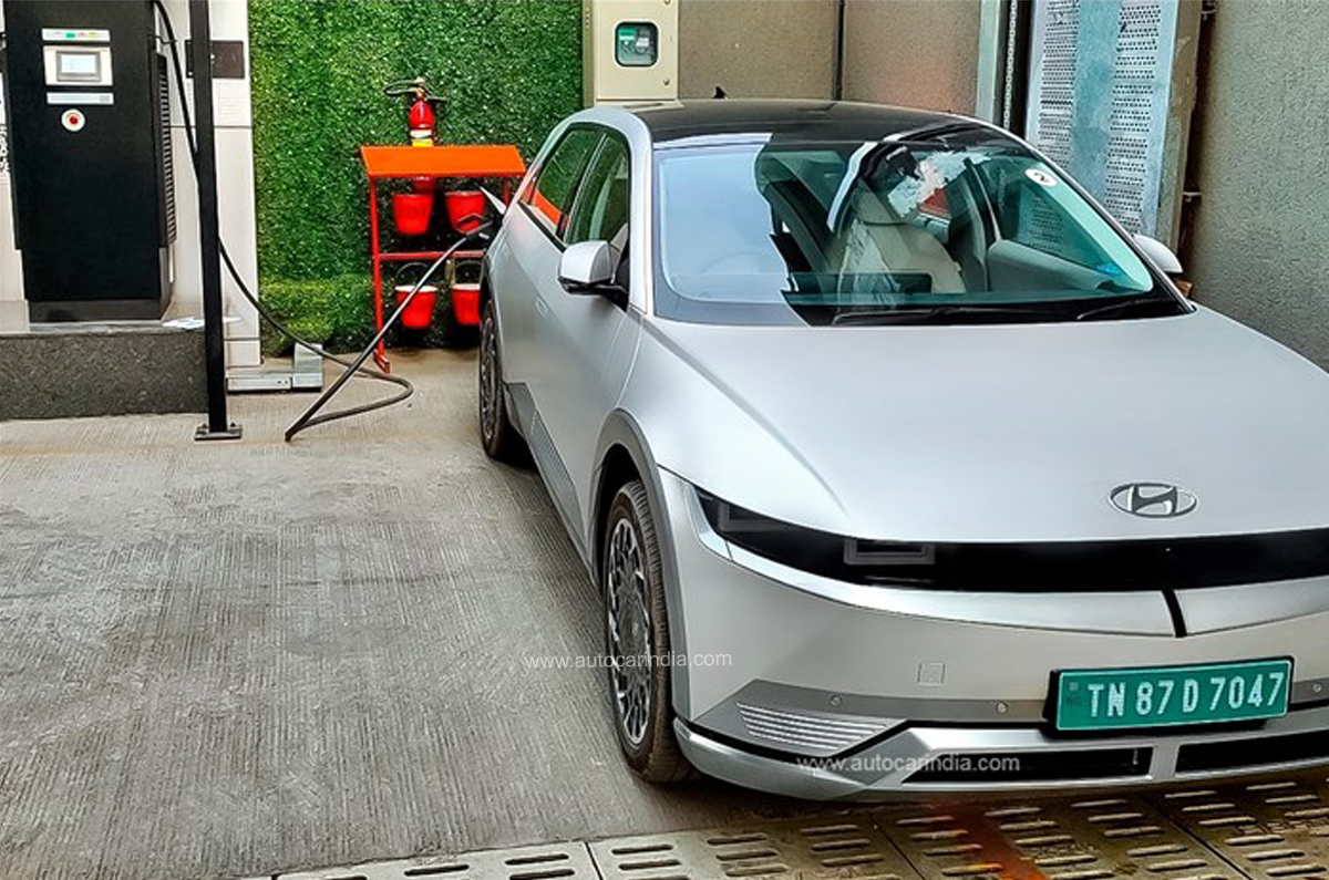 Hyundai Ioniq 5 charging 