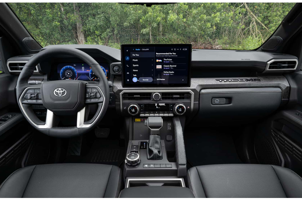 Toyota Tacoma interior 