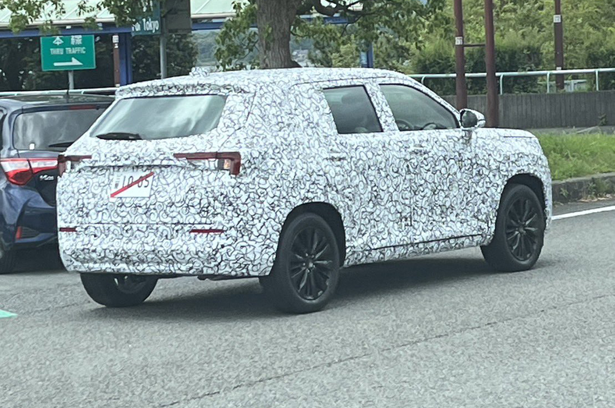 Honda Elevate spy shot