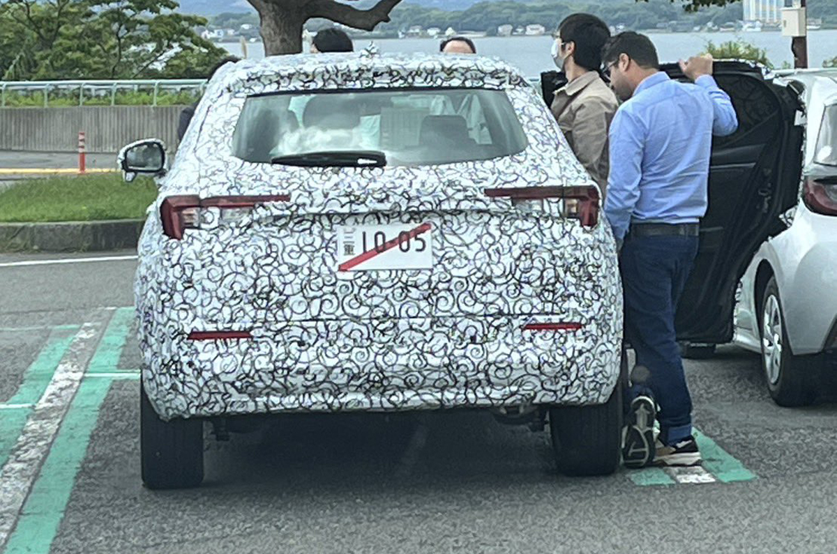 Honda Elevate spy shot