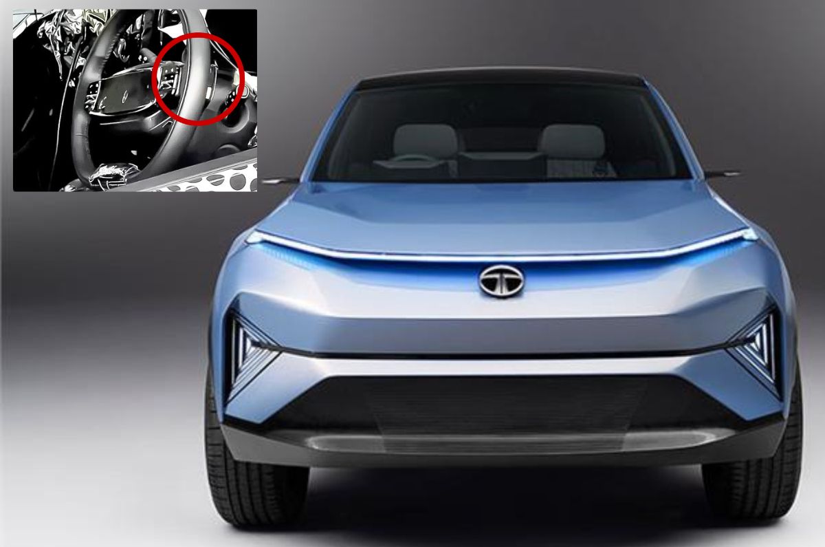 Tata Nexon Spy shots, Paddle shifter