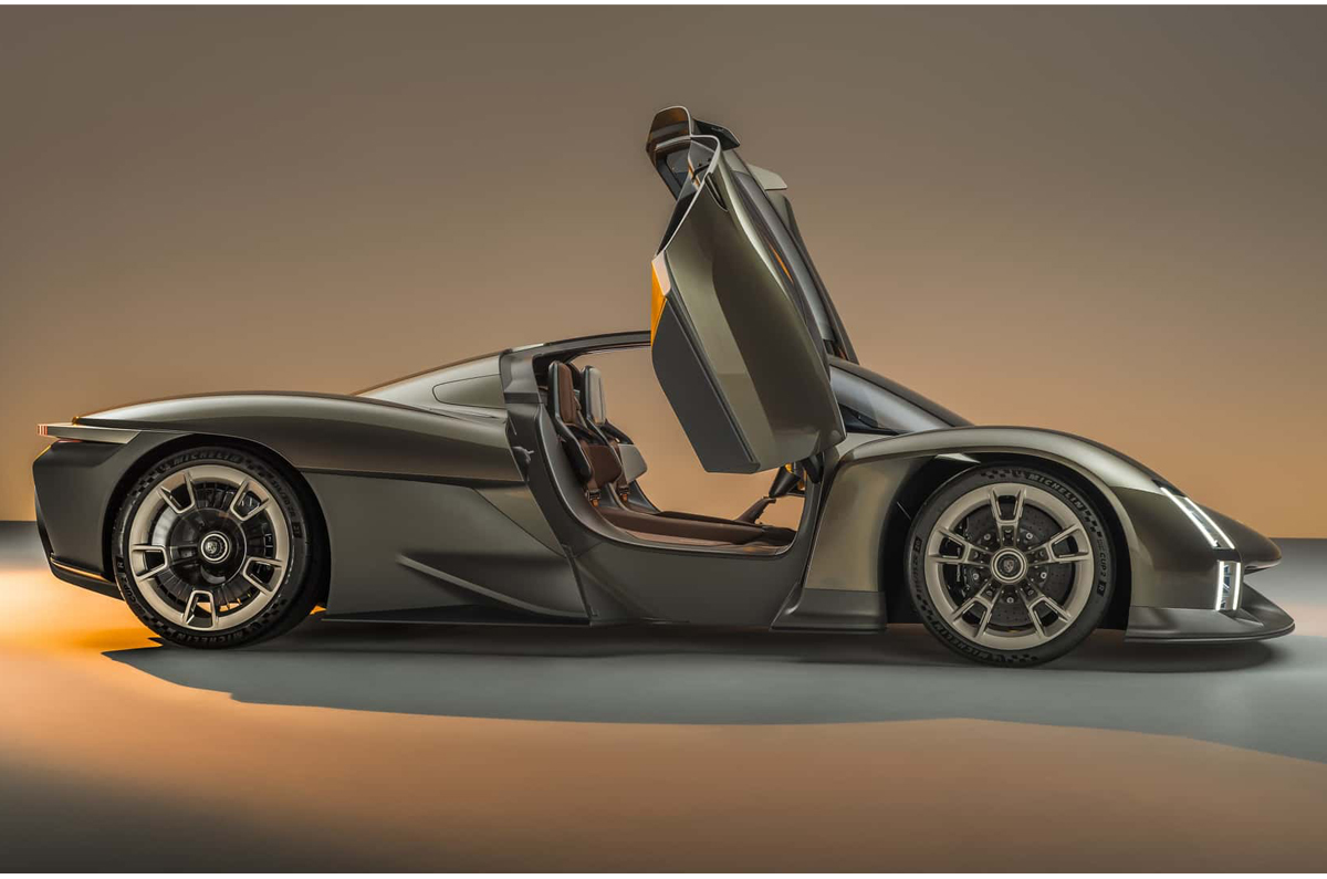 Porshce Mission X side profile