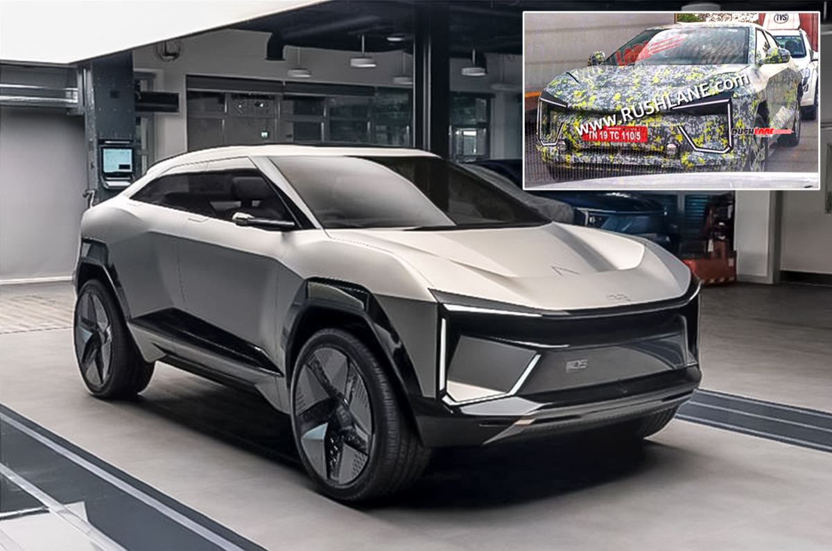 Mahindra BE.05 SUV front