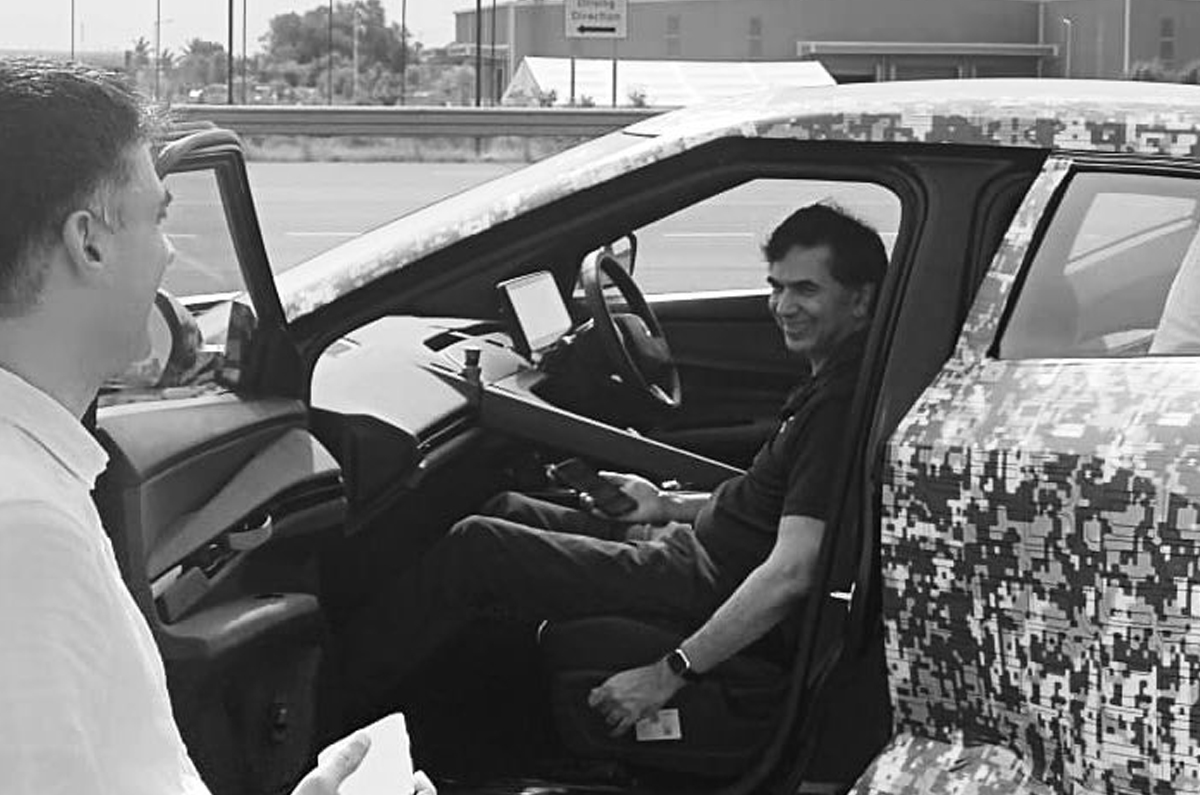 Mahindra BE.05 interior 