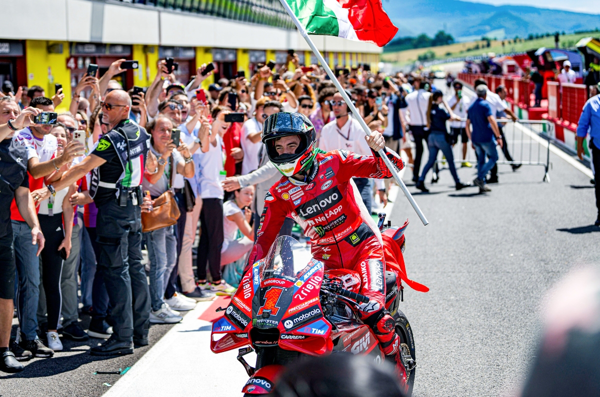 2023 Italian MotoGP results Bagnaia wins home race Autonoid