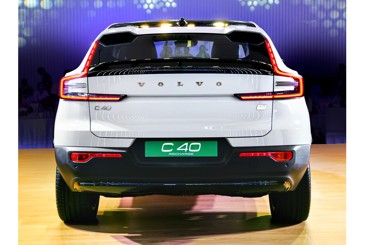 Volvo C40 Recharge rear Volvo C40 Recharge rear