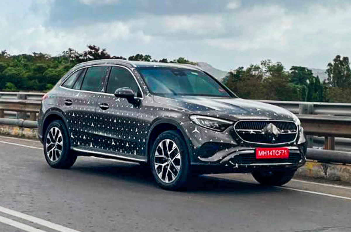 New Mercedes Benz GLC spy image front