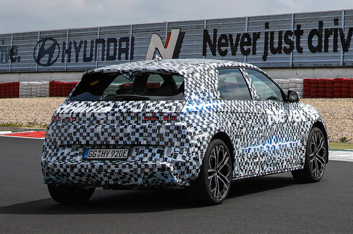Hyundai Ioniq 5 N rear