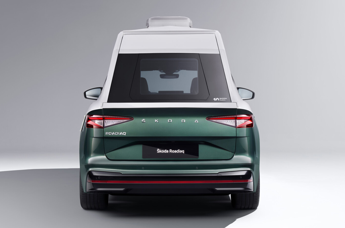 Skoda Rodiaq one-off concept front quarter 