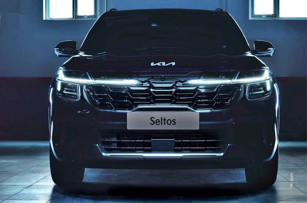 Kia Seltos facelift teased Kia Seltos facelift teased