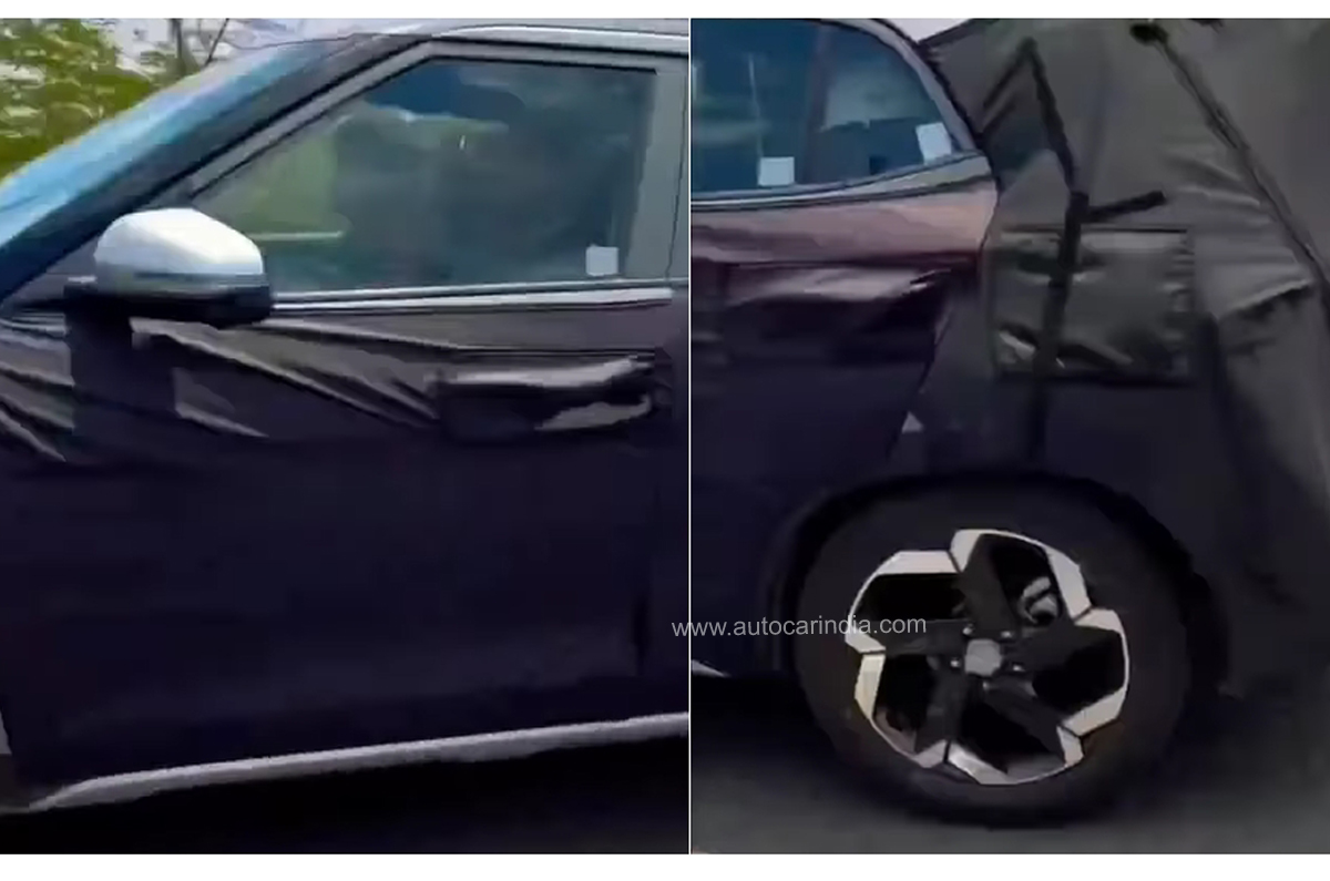 Hyundai Creta facelift spied 