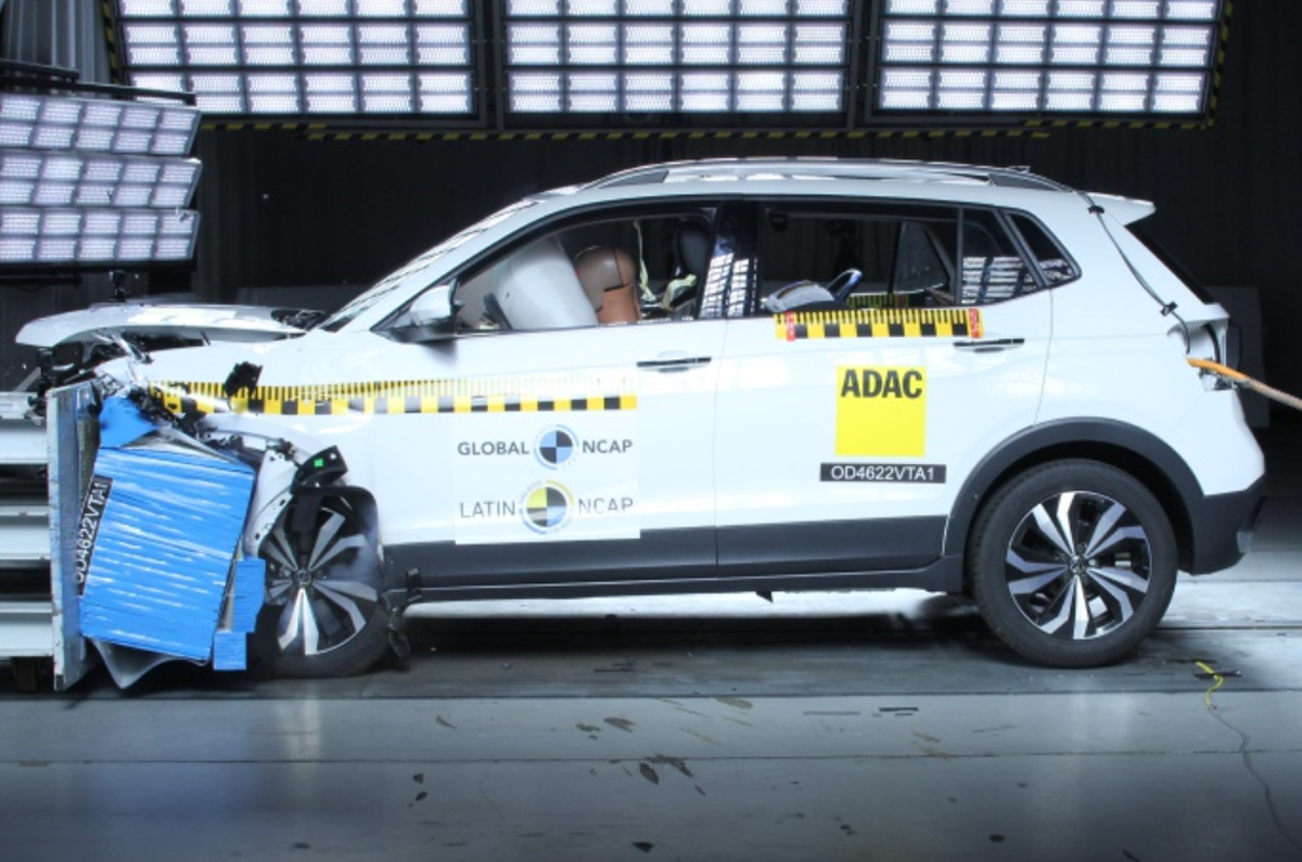 Volkswagen Taigun Latin NCAP crash test