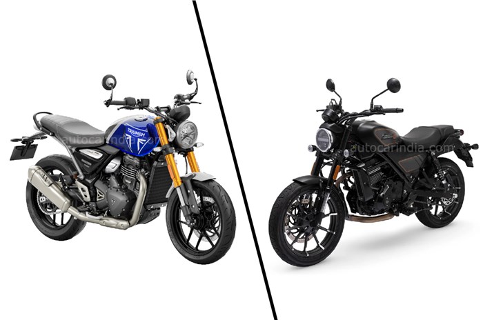 Triumph Speed 400 vs Harley Davidson X440 Triumph Speed 400 vs Harley Davidson X440