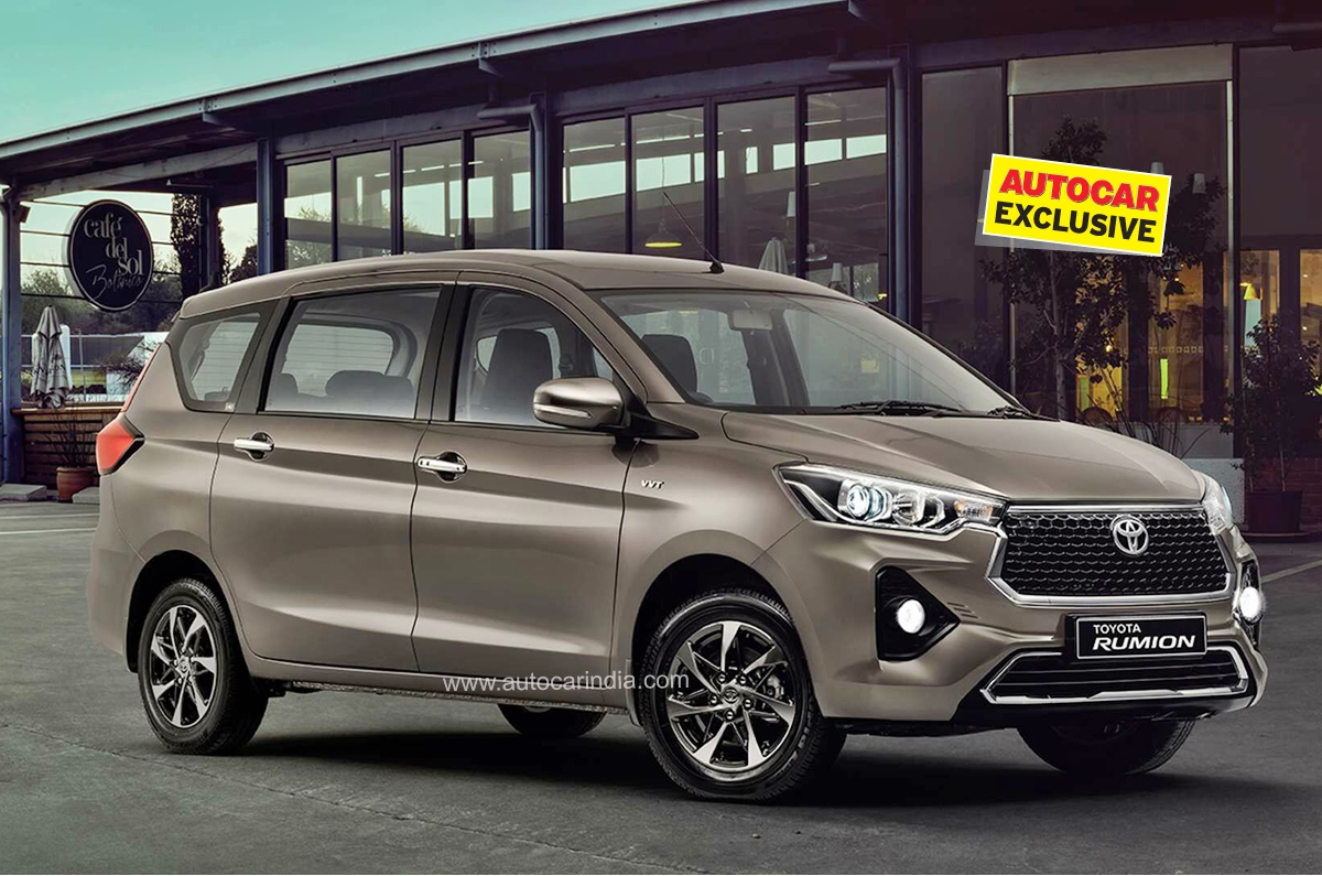 Toyota Rumion front quarter 