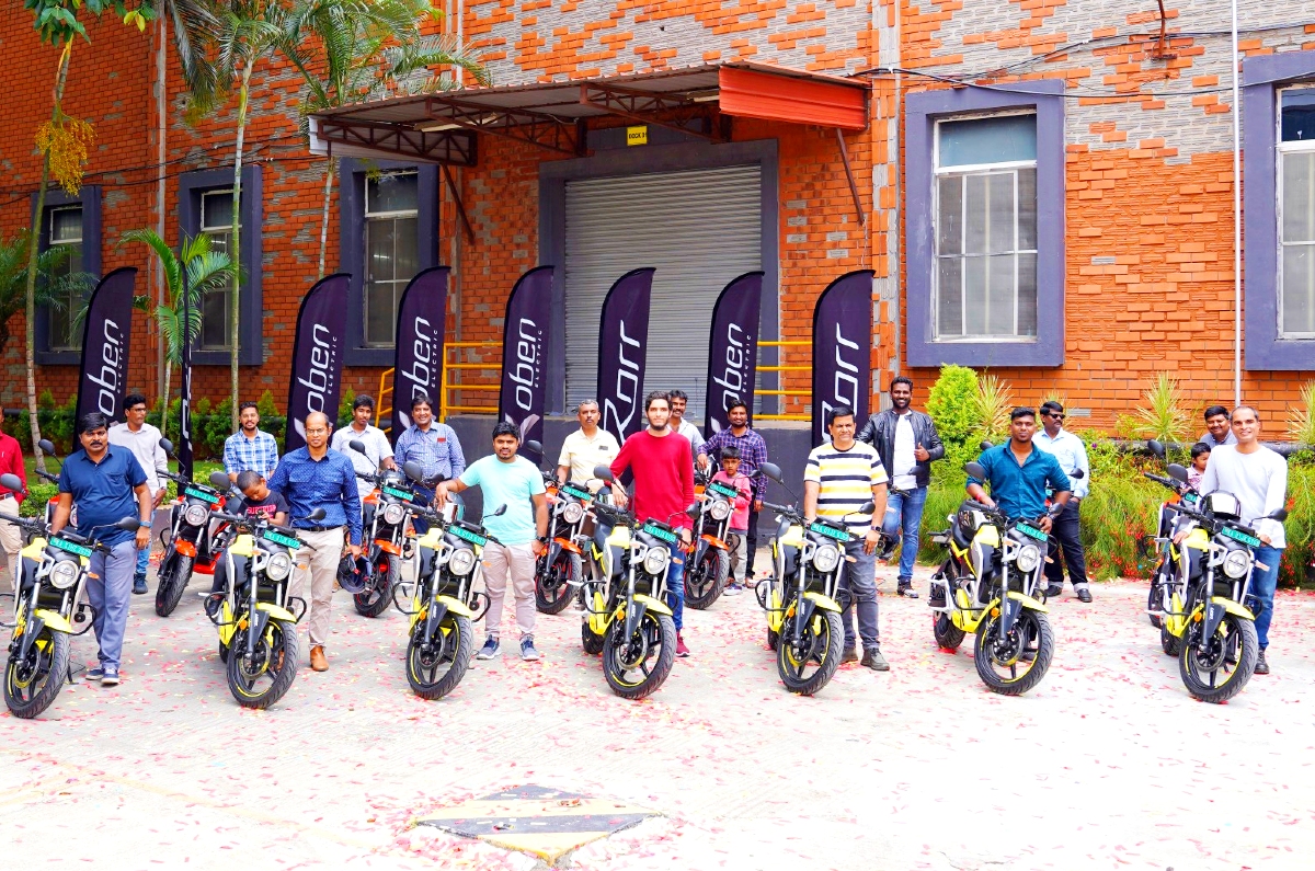 Oben Rorr deliveries commence in India