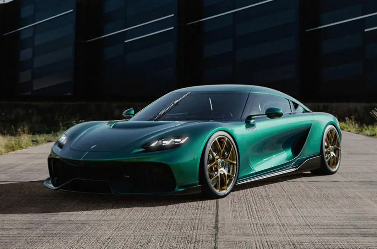 Koenigsegg Gemera front quarter 