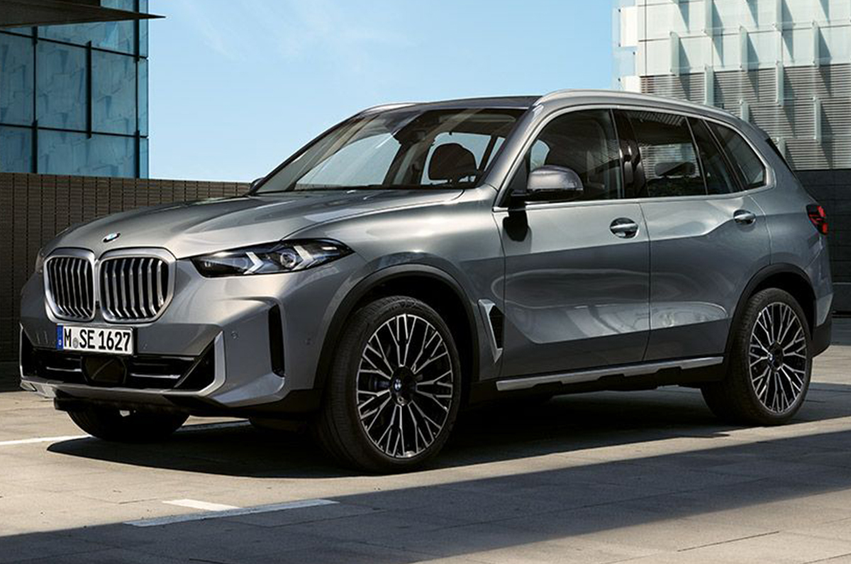 BMW X5 facelift front